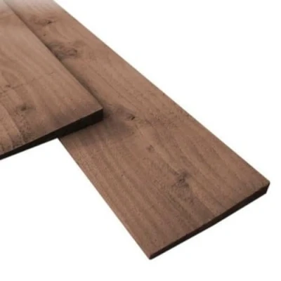 Image of Ashby Harrington Feather Edge Fencing Board Treated Brown 22mm x 125mm 1800mm Pack of 5