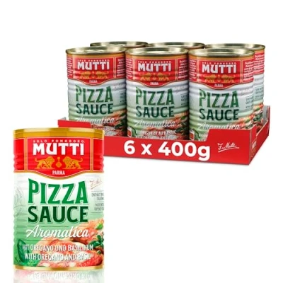 Image of Mutti Flavoured Pizza Sauce 6 x 400g