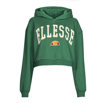 Image of Ellesse RAMO CROP HOODY women&#039;s Sweatshirt in Green