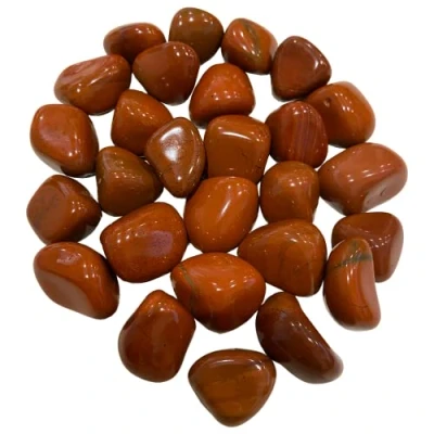Image of VIE Naturals Tumbled Crystals, 250g Pack, Red Jasper