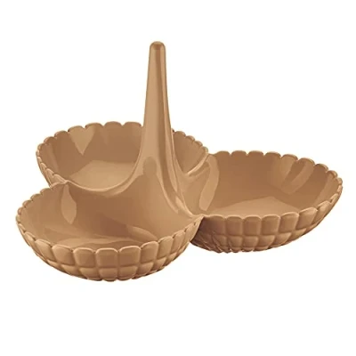 Image of Guzzini Tiffany Appetizer, Plastic, Terracotta