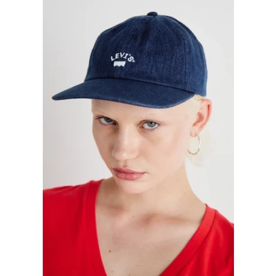 Image of Levi&#039;s LAZY GIRL LOGO Cap, Women&#039;s, Size: One Size, Dark blue