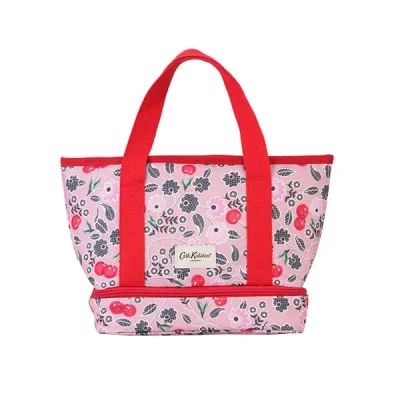 Image of Cath Kidston Cherry Small Tote Lunch Bag