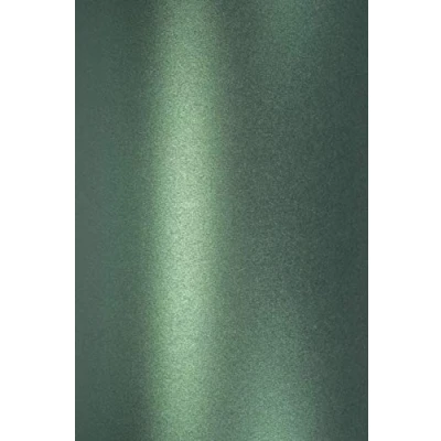 Image of Netuno 50 x Mother of Pearl Green Craft Card DIN A5 210 148 mm 250 g Majestic Gardeners Fine Cardboard with Pearlescent Shimmer Double Sided for Christmas Wedding Birthday
