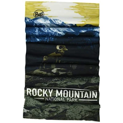 Image of Buff Unisex Coolnet UV+ National Parks Rocky Mountain, One Size