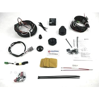 Image of 1543905 Electric Kit, towbar WESTFALIA 307473300113 13 pin connector Activation required