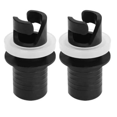 Image of EMSea 2Pcs Inflatable Boat Valves Hose Adapter Connector Sup Pump Adaptor Surfboard Accessory Leakproof Kayak Air Valve