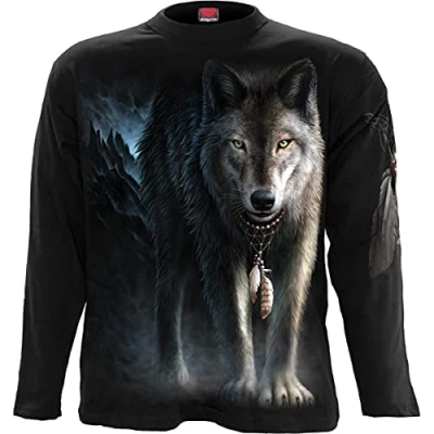 Image of Spiral from Darkness Longsleeve T Shirt Black M