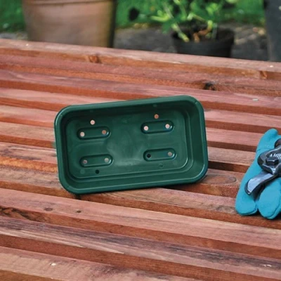 Image of Garland Mini Seed Tray Green With Holes