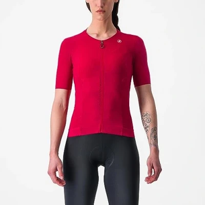 Image of CASTELLI 4523035 649 Premio W Jersey Women&#039;s T Shirt Persian RED L