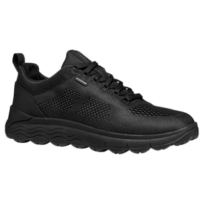 Image of Geox Men&#039;s U Spherica 4x4 B ABX Sneaker, Black, 10 UK