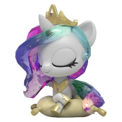 Image of Mighty Jaxx My Little Pony Kwistal Fwenz: Princess Memories Edition Celestia 6 Inch Collectible Figurine