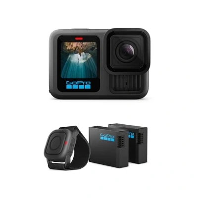 Image of GoPro HERO13 Black Action Bundle Includes 2 Enduro Batteries and Waterproof Shutter Remote