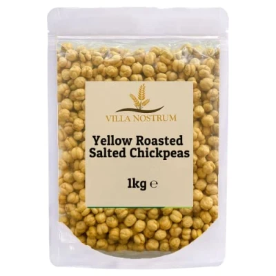 Image of Yellow Roasted Salted Chickpeas 1kg by Villa Nostrum