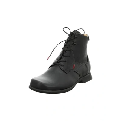 Image of Think! Women&#039;s Pensa_3 000267 Sustainable Changeable Footbed Ankle Boots, Black (Black 00), 7.5 UK