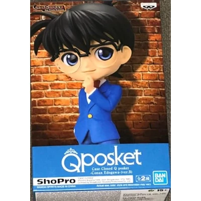 Image of Banpresto 196409 Detective Q Posket Conan Edogawa Figurine, 14 cm, Multiple Colors, 4983164178777 Does Not Apply, One Size