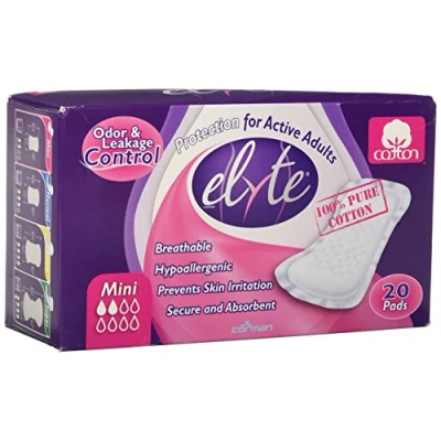 Image of Elyte Incontinence Pads Mini, Mini 20 ct