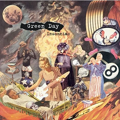 Image of Green Day Insomniac Sealed 2009 UK vinyl LP 1 46046(K1)