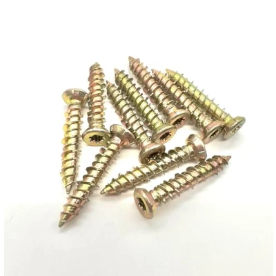 Image of Concrete Screws (Pack of 10) Multi Fix Countersunk 7.5mm TX Easy Drive (7.5 x 40mm)