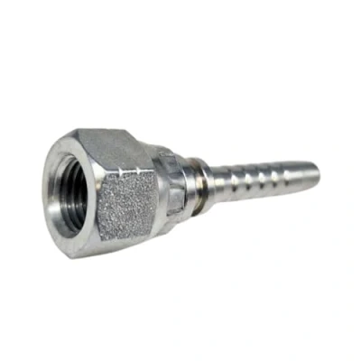 Image of Flowfit JIC Straight Swivel Female, Hydraulic Hose Fitting (7/8&quot; to 3/8&quot; Hose)