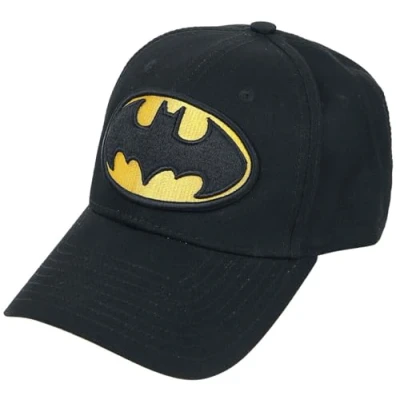 Image of BATMAN ACBATMBBC013 Baseball Cap, Noir, Standard