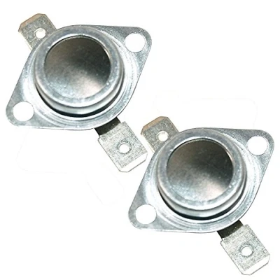 Image of SPARES2GO Thermostat for Indesit Tumble Dryer (One Shot + Cycling)