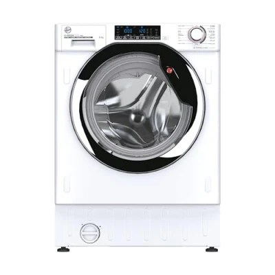 Image of Hoover HBWODS69TAMCE/80 9kg Integrated Washing Machine With Autodose, A Rated, White &amp; Chrome
