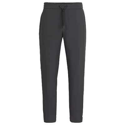 Image of BOSS FLEX Tracksuit bottoms, Men&#039;s, Size: 36L, Dark grey