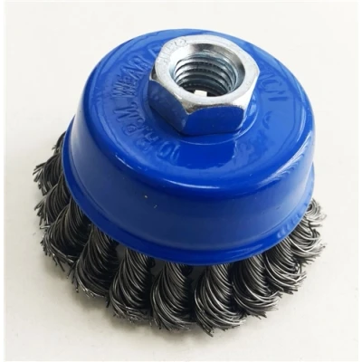 Image of Toolzone M14 3&quot; Twist Knot Wire Cup Brush