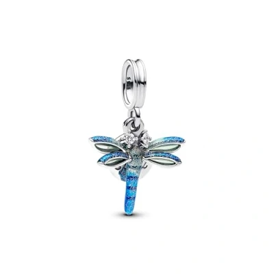 Image of Pandora Dragonfly Double Dangle Charm