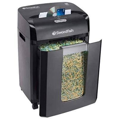 Image of Swordfish 2400XCD 24 Sheet Cross Cut Paper Shredder with Continuous Shredding Ref: 40366