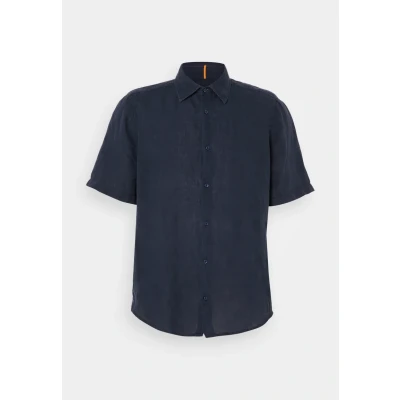 Image of BOSS RASH Shirt, Men&#039;s, Size: Small, Dark blue