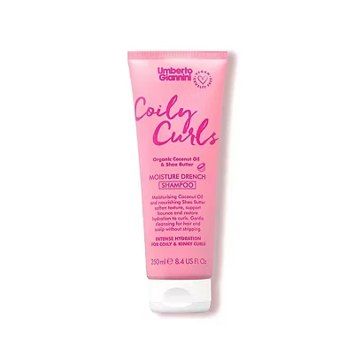 Image of Umberto Giannini Coily Curls Moisture Shampoo 250ml
