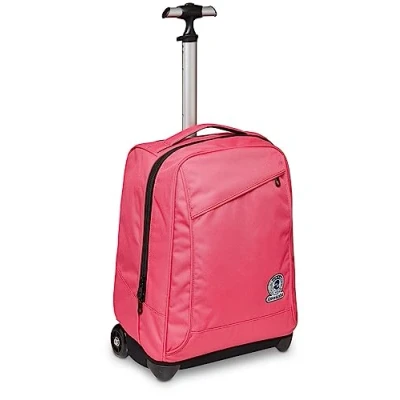 Image of Invicta Trolley Benin Solid, pink, 2 in 1 Shoulder Straps for use Backpack, School &amp; Leisure, Taglia unica, Modern