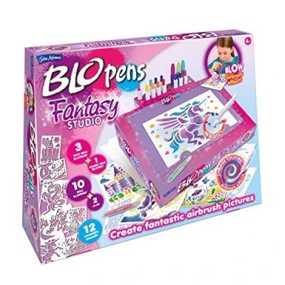 Image of John Adams BLOPENS® Fantasy Studio: Create fantastic airbrush pictures Arts &amp; crafts Ages 4+
