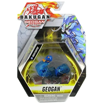 Image of BAKUGAN Geogan Rising 2021 Aquos Montrapod Collectible Action Figure and Trading Cards