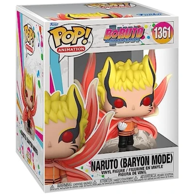 Image of Funko POP! Super: Boruto Naruto Uzumaki (Baryon Mode) Boruto: Next Generations Collectable Vinyl Figure Gift Idea Official Merchandise Toys for Kids &amp; Adults Anime Fans