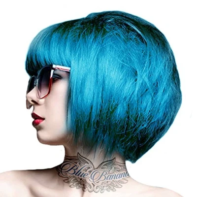 Image of Crazy Colour Bubblegum Blue Semi Permanent Hair Dye by