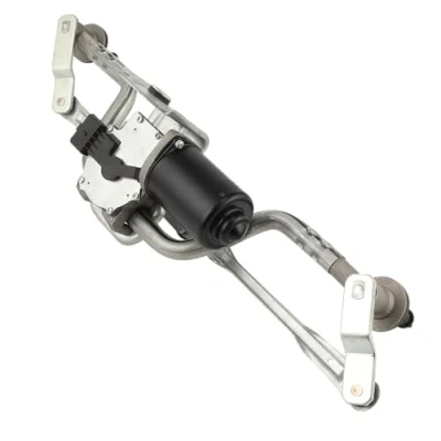 Image of D2P Windscreen Wiper Motor With Linkage Replacement Front Compatible 2007 2016 Citroen Dispatch II 1.6 HDi, Fiat Scudo, Peugeot Expert Replaces 6405GF