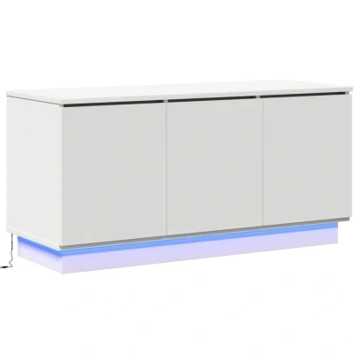 Image of vidaXL TV Cabinet White 100x38x49 cm Engineered Wood