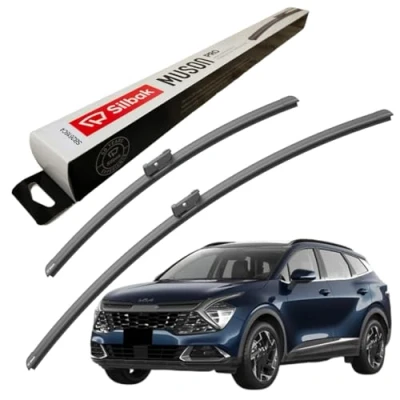 Image of Silbak Windscreen Wipers, for KIA SPORTAGE 5 (09/2021 ONWARDS) Wiper Blades, 650mm/450mm, Front Blades 5,