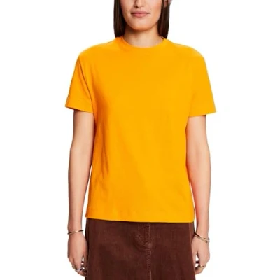 Image of ESPRIT Women&#039;s 103EE1K345 T Shirt, 830/GOLDEN Orange, XS