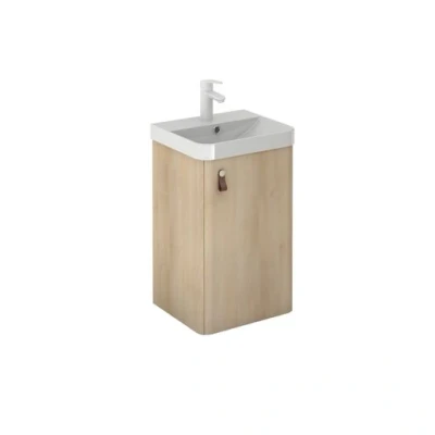 Image of Roca Costa Unik 1 Door Vanity Unit 410mm Nordic Oak A851746519
