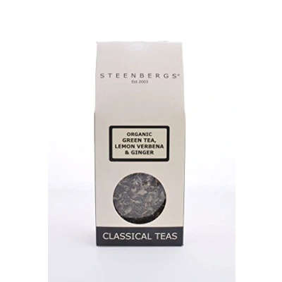 Image of Steenbergs Organic Green Tea with Lemon Verbena and Ginger (Loose Leaf) 60g
