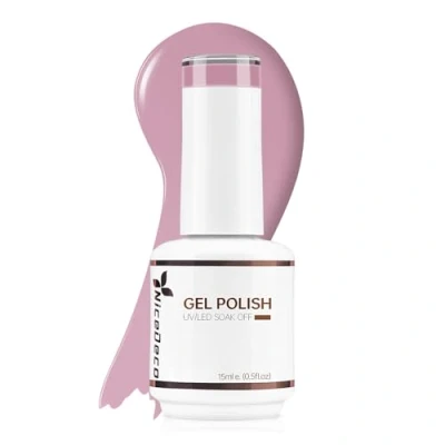 Image of Nicedeco Gel Nail Polish, 15ml UV/LED Soak Off Polish Art Manicure Pedicure, Salon &amp; Home Use Long Lasting Easy to Apply 334