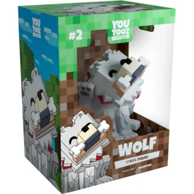 Image of Youtooz Inc Minecraft Wolf Vinyl Figure