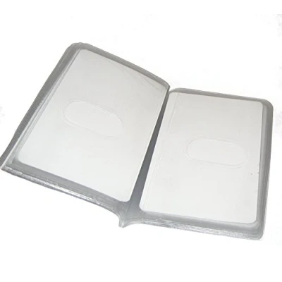 Image of Replacement Credit Card Purse / Wallet Insert Sleeves for Cards (Portrait 10 Cards)