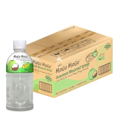 Image of Mogu Coconut Flavoured Drink with NATA de Coco 24 x 320ml