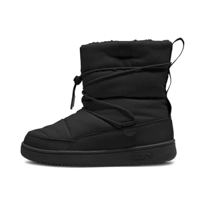 Image of Puma Snowbae WNS Winter boots, Women&#039;s, Size: 3.5, black shadow gray Synthetics