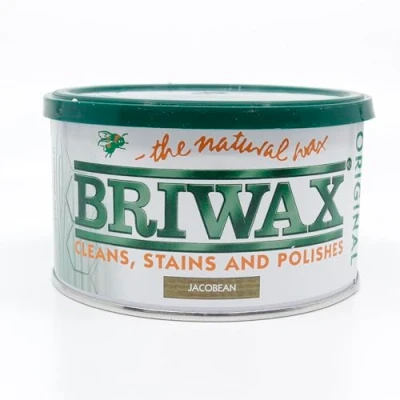 Image of Briwax Original Jacobean Wax Polish 400g (Japanese Labelled Version) Same UK Product Inside Furniture Cleans, Stains and Polishes
